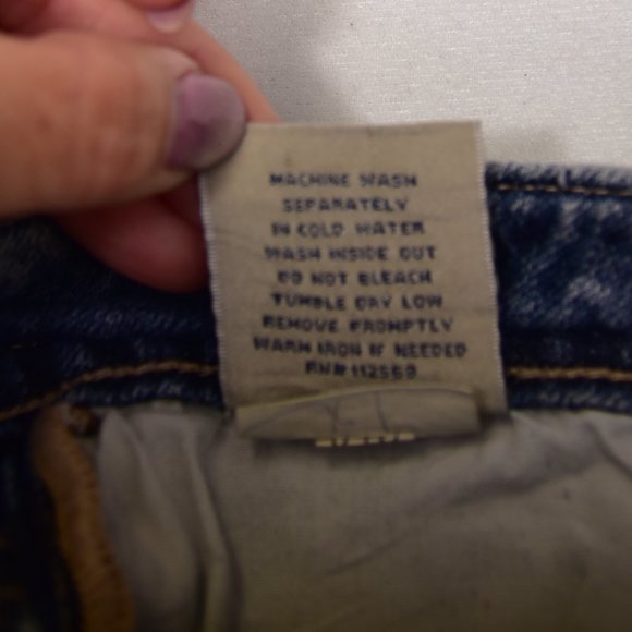 Miss Me Lace Pocket Light Wash Stretch Women's Size 28 Light heal drag - Picture 8 of 10